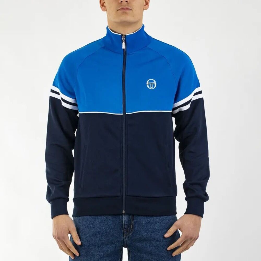 Sergio Tacchini Orion track jacket color block men's size large NEW WITHOUT TAGS